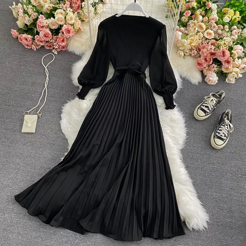 Flying high with you pleated dress FD98 images